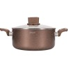 Marmite - ARTHUR MARTIN - AM5531 - 28 cm avec couvercle en verre - Aluminium ...