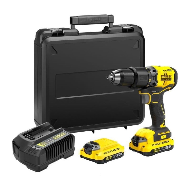 Perceuse visseuse a percussion Brushless 60 Nm - Lithium 18V - 2 Batteries 2A...