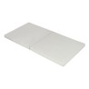 Matelas Bébé Pliant 60x120x4cm - 2 Parties - Couchage D'appoint - Déhoussable...