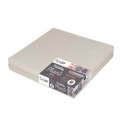 Matelas Bébé Pliant 60x120x4cm - 2 Parties - Couchage D'appoint - Déhoussable...