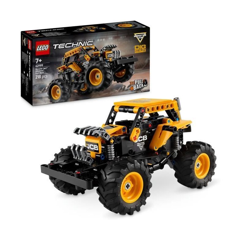 LEGO Technic 42199 Monster Jam DIGatron a rétrofriction - Maquette de camion
