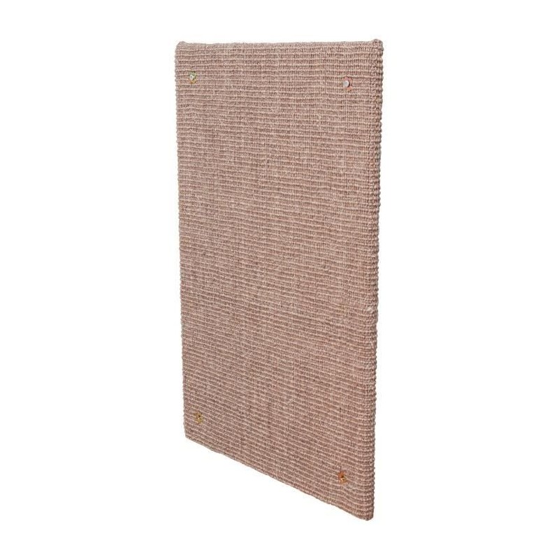 Griffoir XXL TRIXIE - Tapis sisal / Catnip - 50 x 70 cm - Taupe
