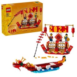 LEGO 40678 Le calendrier des fetes - Idée cadeau et jouet 2-en-1 pour le Nouv...