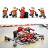 LEGO City 60443 Arret au stand de F1 avec voiture Ferrari - Jouet pour garçon...