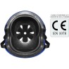 Casque Skate STAMP - Hot Wheels - Taille 53/57cm - Confortable et Ajustable -...