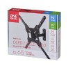 ONE FOR ALL WM2441 Support mural inclinable et orientable a 90° pour TV de 33...