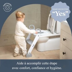 Réducteur de WC - DREAMBABY - STEP-UP - Siege d'apprentissage de la propreté ...