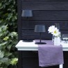 Lampe de table d'extérieur - BRILLIANT - PICCO - LED et solaire - Métal et pl...