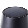 Lampe de table d'extérieur - BRILLIANT - PICCO - LED et solaire - Métal et pl...