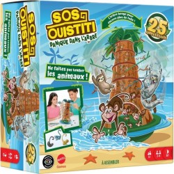 SOS Ouistiti : Panique dans l'arbre-Jeu de société familial HTW65