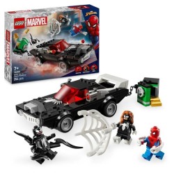 LEGO Marvel 76309 Spider-Man contre le bolide de Venom - Jouet de constructio...