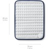 Plaid chauffant MEDISANA HP 405 - 3 réglages de température - Arret automatiq...