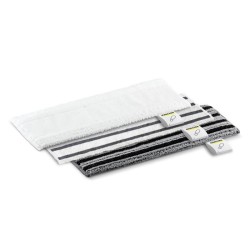 Jeu de 3 serpillieres microfibres pour buse sol Easy Fix (1 souple, 1 abrasiv...