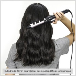 Boucleur - BaByliss - C325E Curling Tong - 25 mm - Pour des Boucles Rapides e...