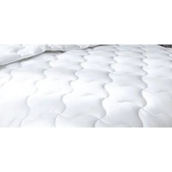 ABEIL Couette chaude Douceur Absolue 200x200 cm blanc