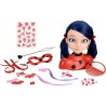 Tete a coiffer Miraculous Ladybug - BANDAI - Rouge - Licence Miraculous - Pou...