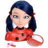 Tete a coiffer Miraculous Ladybug - BANDAI - Rouge - Licence Miraculous - Pou...