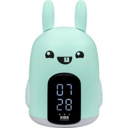 Réveil & Veilleuse Baxter le lapin - BIGBEN -  3 mélodies  - Intensité lumine...