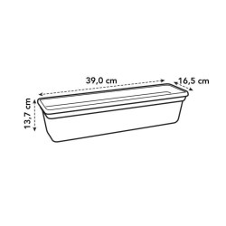 ELHO Balconniere GREEN BASICS -  6L - L 16,5 x P 39 x H 13,7 cm - Extérieur &...