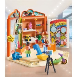 PLAYMOBIL 71536 Magasin de jouets, My Life, Le shopping, 78 pieces, Des 5 ans