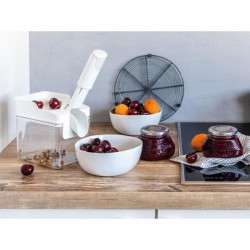 Dénoyauteur a cerises Leifheit 3.0 Cherrymat 37211, matériel de pâtisserie, p...