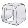 Serre de jardin Pop-Up - NATURE - 100x100x100 cm - PE transparent - Protectio...