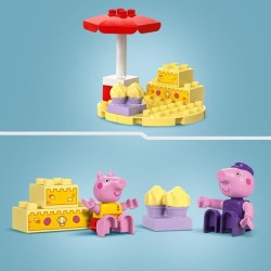 LEGO DUPLO 10432 Le Voyage en Bateau de Peppa Pig - Set de Jeu de Bain pour T...