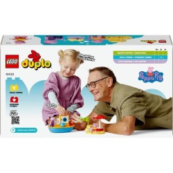 LEGO DUPLO 10432 Le Voyage en Bateau de Peppa Pig - Set de Jeu de Bain pour T...