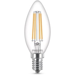 Ampoule LED Philips Equivalent 60W E14 Blanc chaud Non dimmable -