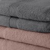 Lot de 10 serviettes de Toilette TODAY 50x90 cm 100% Coton - 5 roses des sabl...