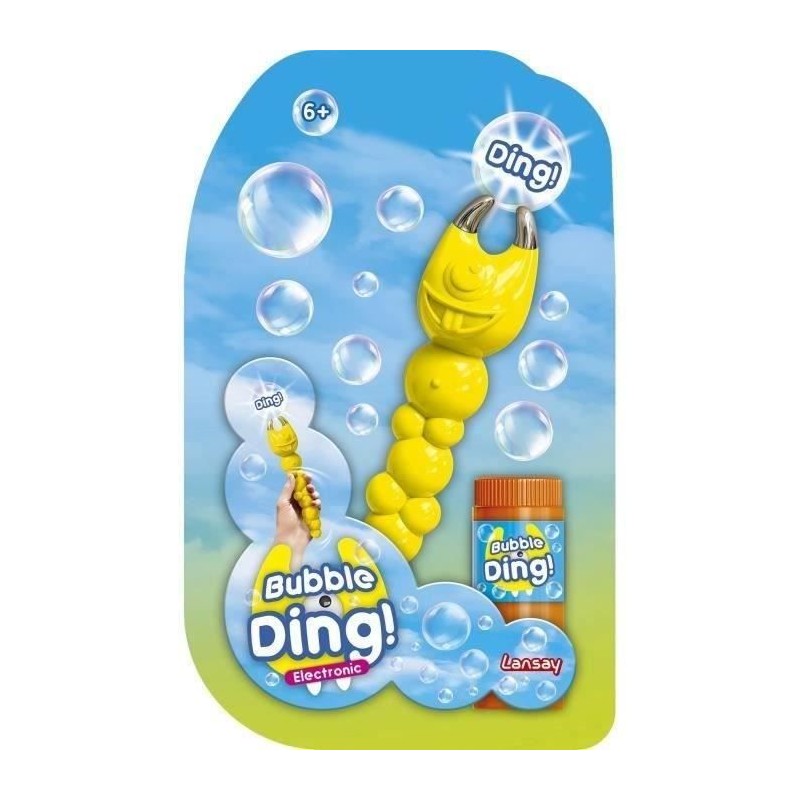 Jeu bulles de savon - LANSAY - 25635 - Bulles Party - Bubble Ding Electronic