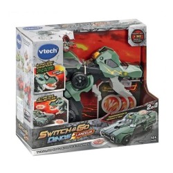 VTECH - Switch & Go Dinos Lanceur - Tyram, Super T-Rex Lance Flammes