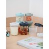 BÉABA - Lot 12 Portions Conservation et 2 Cuilleres Silicone - Pack 1er Repas...