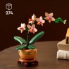 LEGO Botanicals 10343 L'orchidée miniature - Fleurs artificielles - Idée cadeau