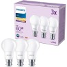 Ampoule LED - PHILIPS - 60 W - B22 - Blanc chaud - Dépolie -