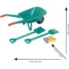 Set de jardinage Bosch avec brouette, 4 pieces - KLEIN - 2752