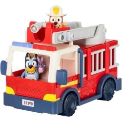 Bluey Le camion de Pompier de Bluey - Univers miniature - MOOSE TOYS
