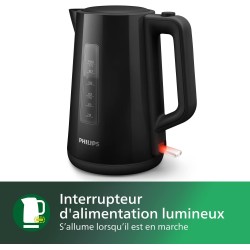 Bouilloire électrique - PHILIPS - HD9318/20 - Collection Daily - 1.7L