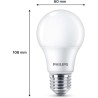 Ampoule LED - PHILIPS - 60 W - E27 - Blanc chaud - Dépolie -