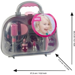 KLEIN - Mallette de coiffure Braun avec seche-cheveux électronique