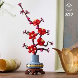 LEGO Icons 10369 Les Fleurs de Prunier - Décoration Florale d'Intérieur - Bot...
