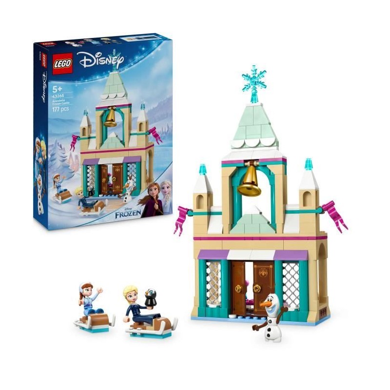 LEGO | Disney La Reine des Neiges 43265 Le Château de Glace d'Arendelle - Jeu...