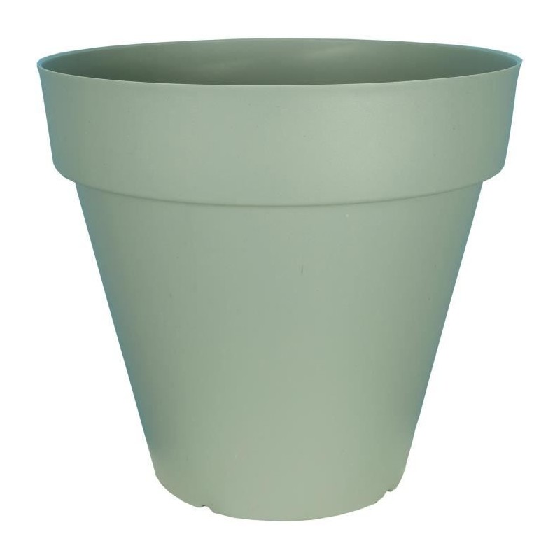 Pot de fleurs rond RIVIERA SOLEILLA - Plastique 100% recycleble - D59 x H54 -...