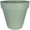 Pot de fleurs rond RIVIERA SOLEILLA - Plastique 100% recycleble - D59 x H54 -...