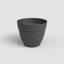 ARTEVASI Pot de fleurs CAPRI CAMPANA - Résistant au gel - Anthracite - 30 x 3...