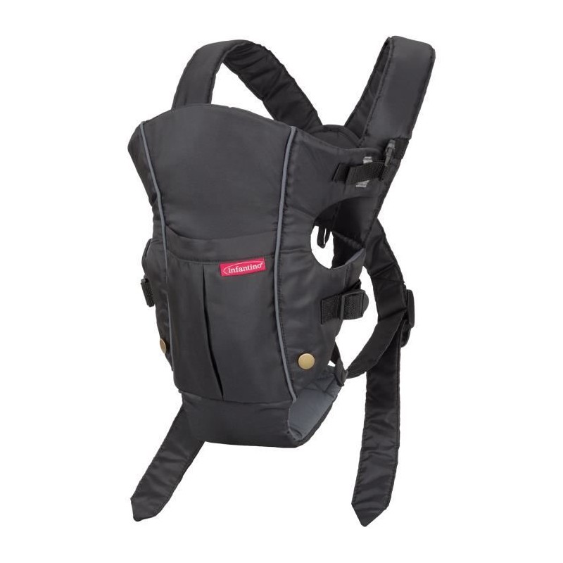 Porte-Bébé INFANTINO - Swift - Ergonomique - Noir/Bleu - Pour Bébé de 0 a 24 ...