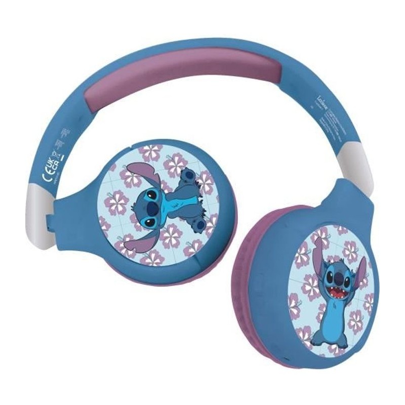 LEXIBOOK - Casque audio Bluetooth et filaire 2 en 1 - Pliable et ajustable - ...