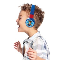 PAT' PATROUILLE - Casque 2 en 1 Bluetooth - Filaire confortable et pliable po...