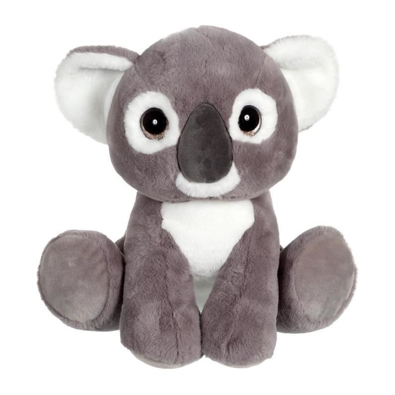 Peluche Koala GIPSY - Puppy Eyes Pets 40 cm - Gris - Pour Enfant des la naiss...