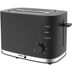 Grill Pain - FAGOR - FG250 - 4 fonctions : Bagel, Réchauffage, Annulation, Dé...